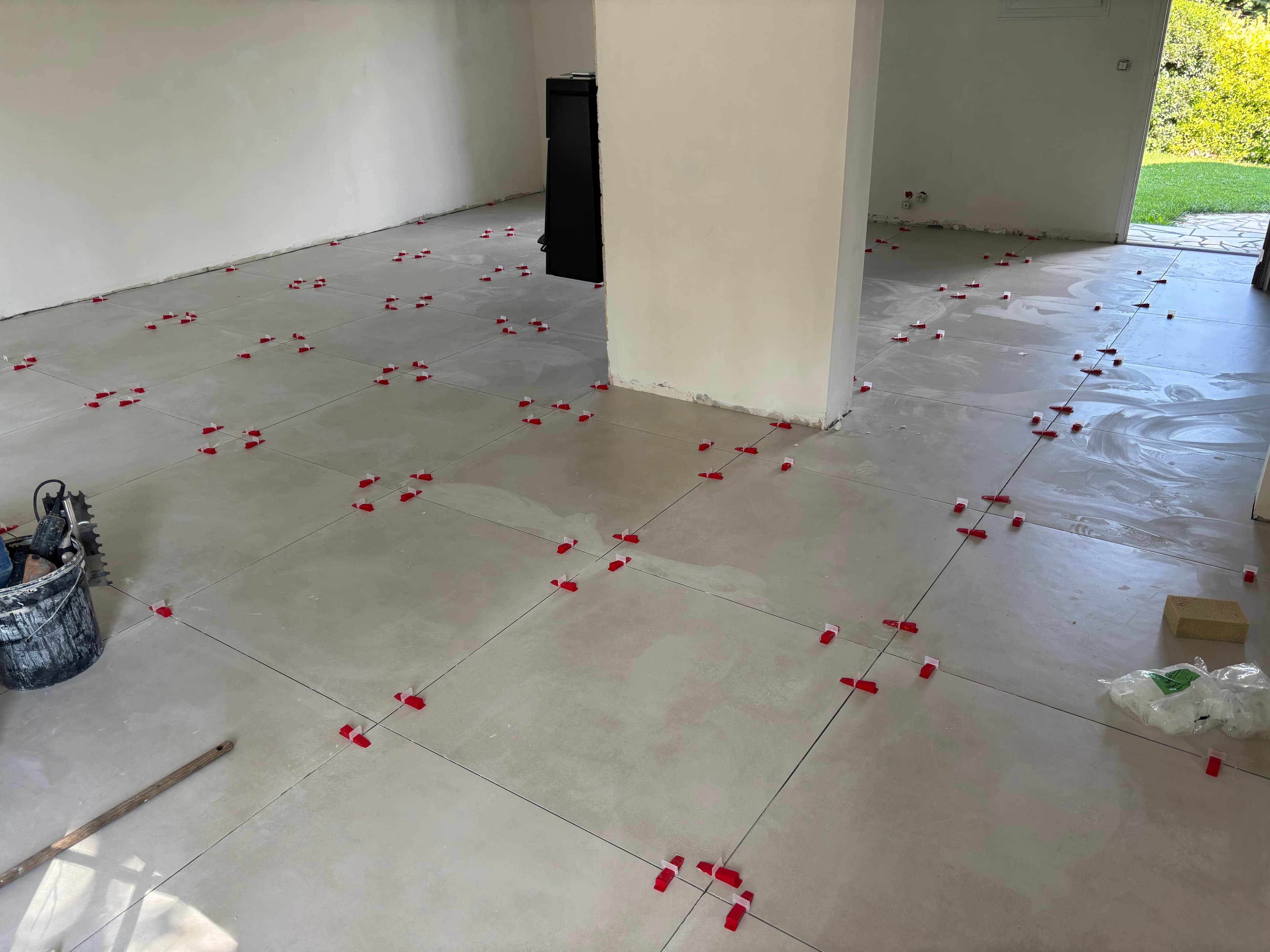 Carrelage chez un particulier